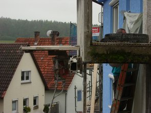 Die Sägearbeiten können beginnen.